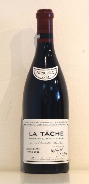 期末セール! 2002年 DRC ラ・ターシュ (ドメーヌ・ド・ラ・ロマネ・コンティ)