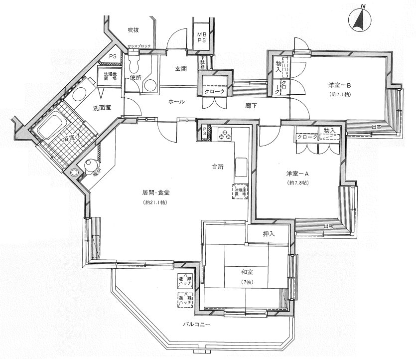 SH-202 間取図
