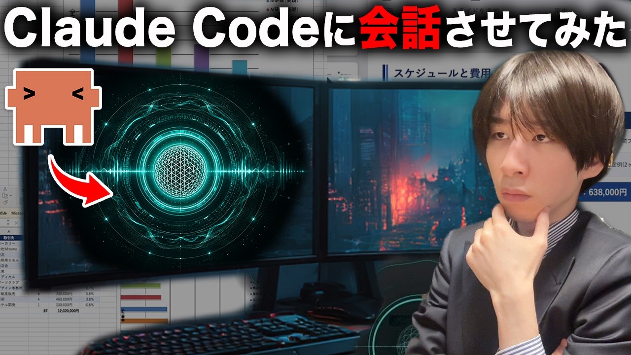 Claude CodeでAIを音声制御するシステム